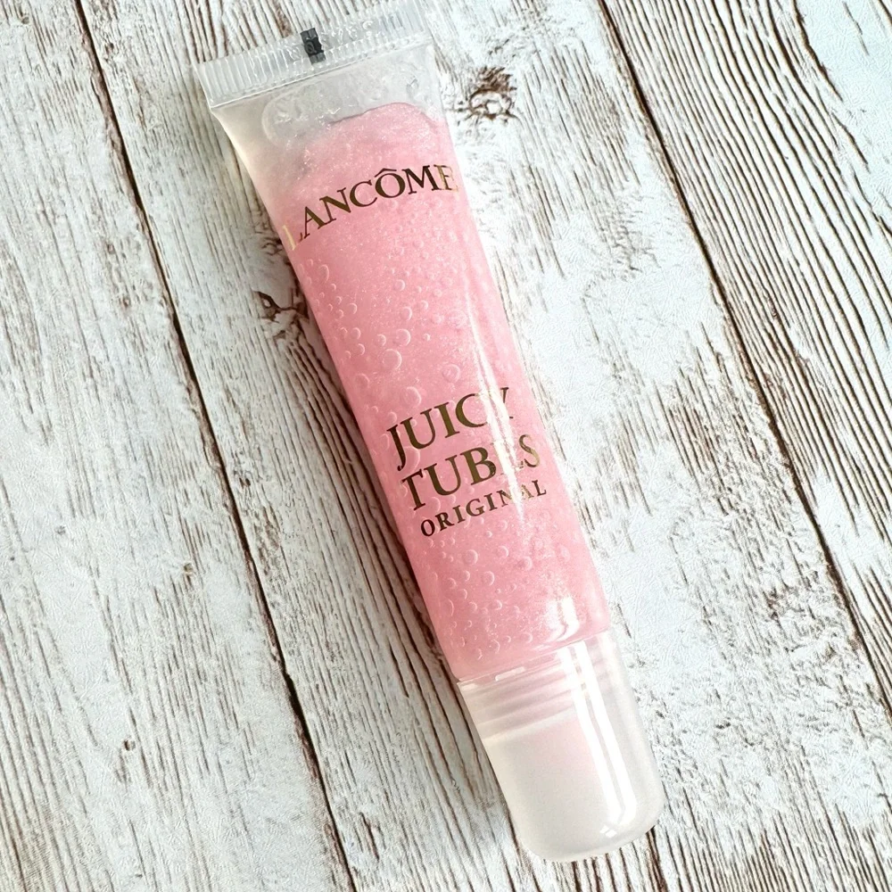 Lancome Juicy Tubes Original Lip Gloss, Full Size Marshmallow Electro Pink Shine